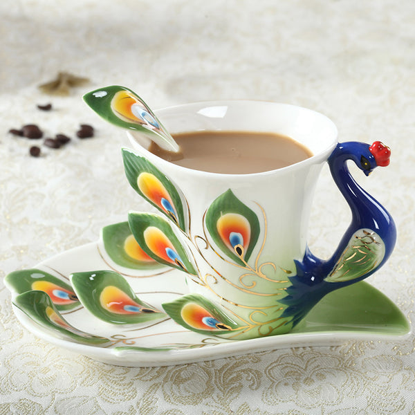Peacock Coffee Mug