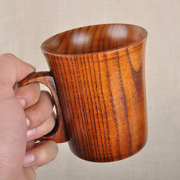 Handy Wooden Mug