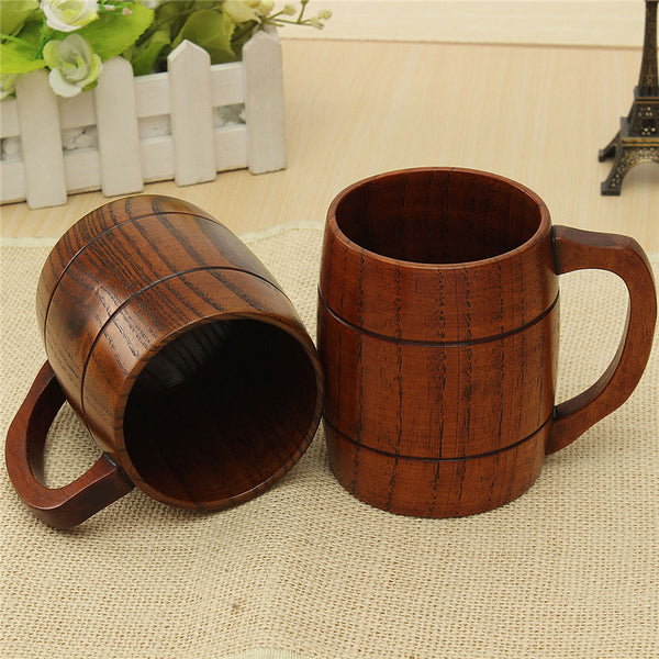 Classical Wooden Coffee Mug