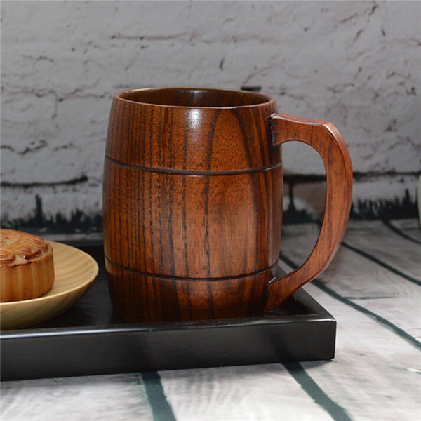 Classical Wooden Coffee Mug