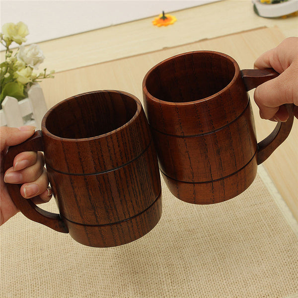 Classical Wooden Coffee Mug