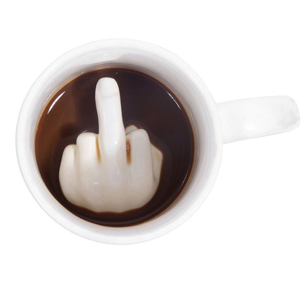 Naughty Middle Finger Mug