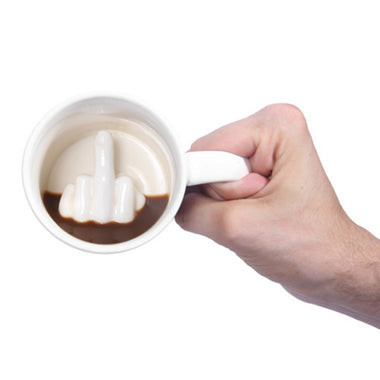 Naughty Middle Finger Mug