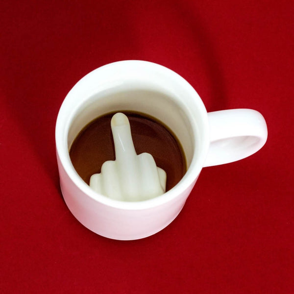 Naughty Middle Finger Mug