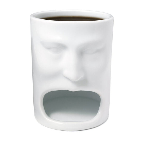 Coffee Mug With Biscuit Pocket