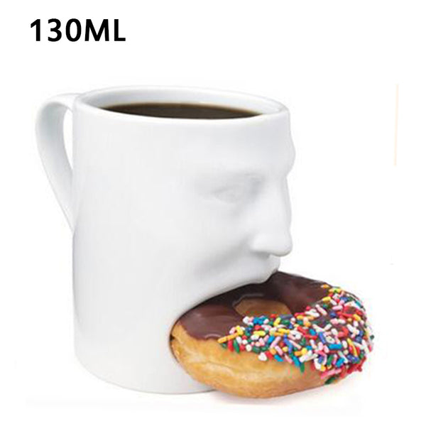 Coffee Mug With Biscuit Pocket