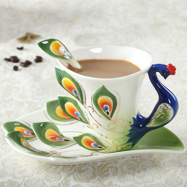 Peacock Coffee Mug